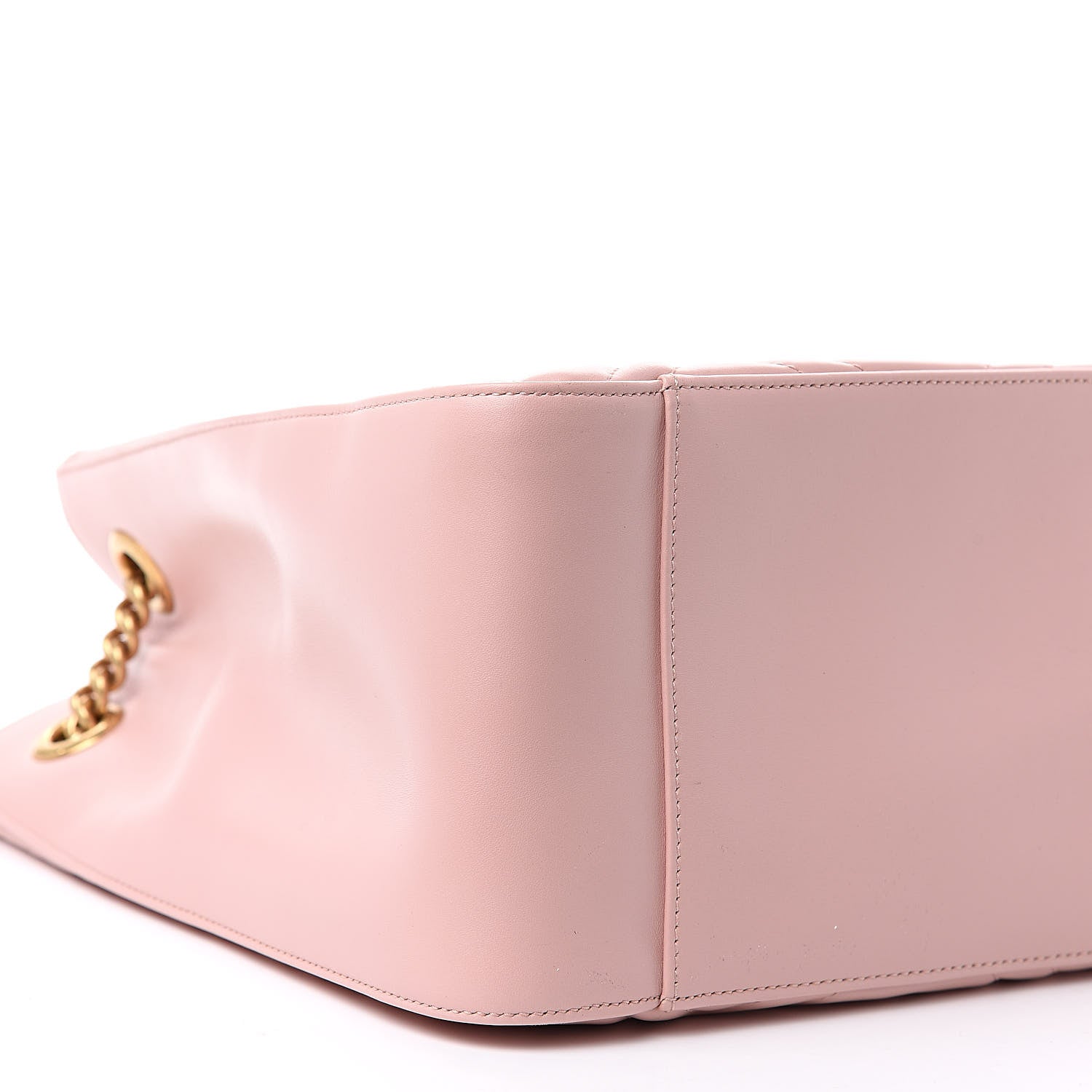 Gucci Calfskin Matelasse Medium GG Marmont Shoulder Tote Bag Perfect Pink 8 of 10