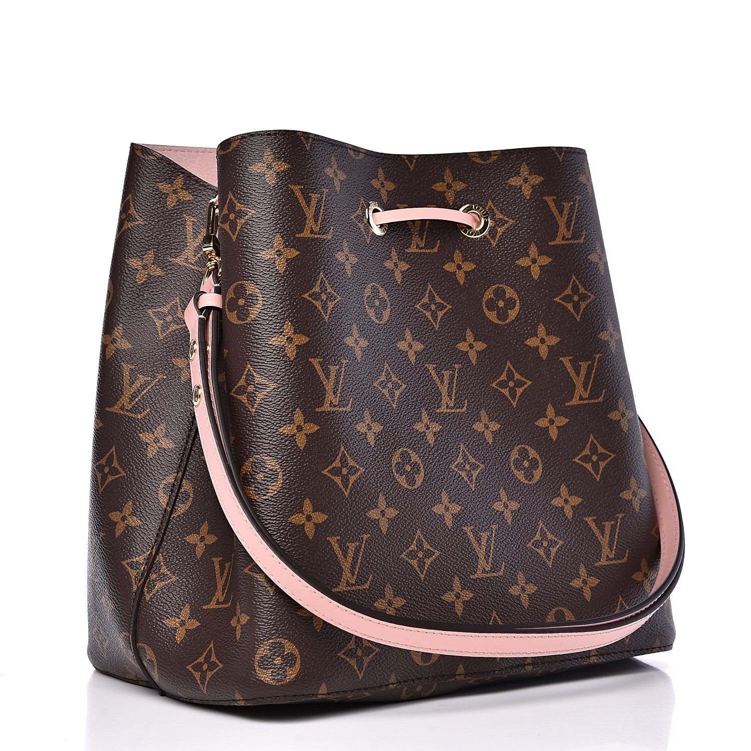 Louis Vuitton Monogram Neonoe MM Rose Poudre 2 of 9