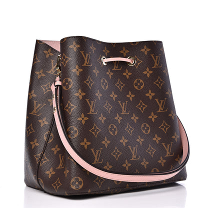Louis Vuitton Monogram Neonoe MM Rose Poudre 2 of 9