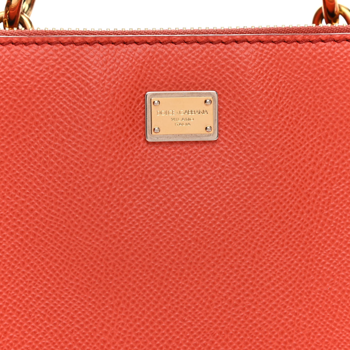 Dauphine Medium Miss Sicily Shopper Tote Orange