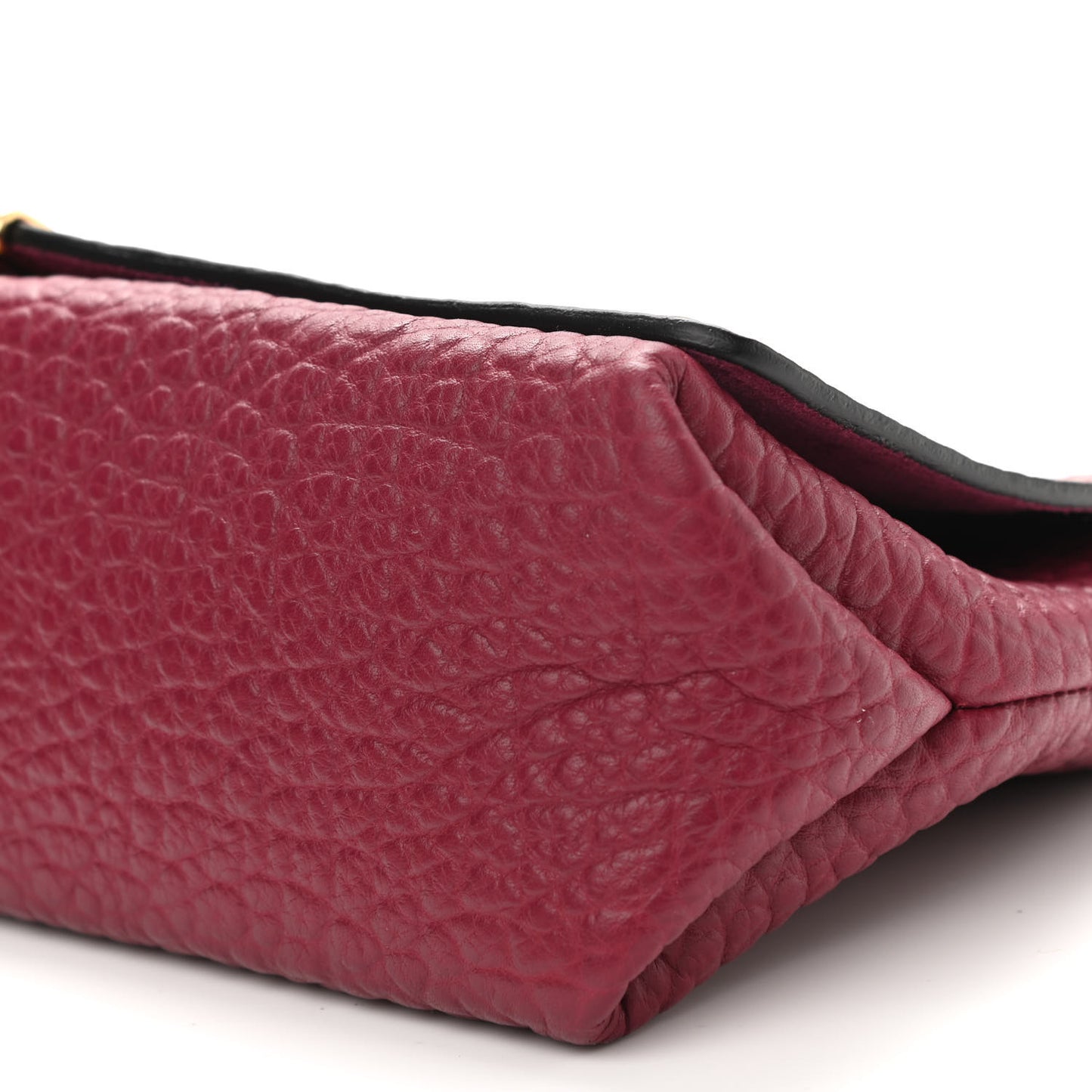 Signature Grain Medium Mildenhall Crossbody Bag Dark Plum