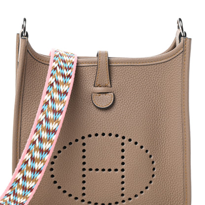 Hermes Taurillon Maurice Zigzag Evelyne TPM Beige Weimar 7 of 9