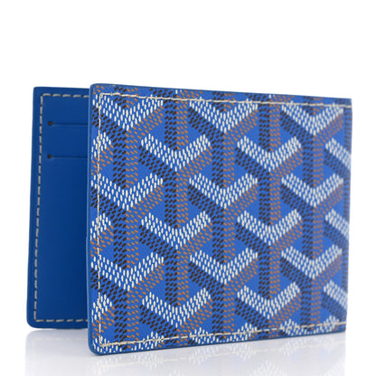 Goyard Goyardine Bi-Fold Victoire PM Wallet Sky Blue 3 of 8