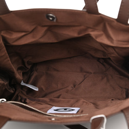 Telfar Vegan Leather Medium Shopping Bag Chocolate 5 of 10