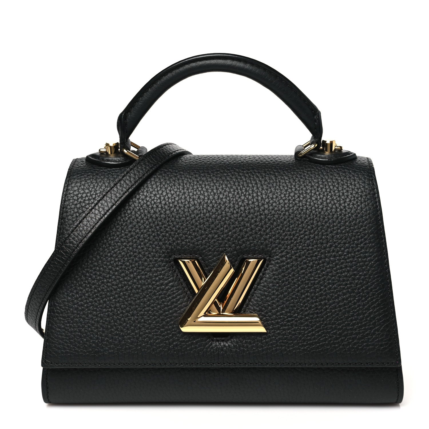 Louis Vuitton Taurillon Twist One Handle PM Black Black 1 of 9