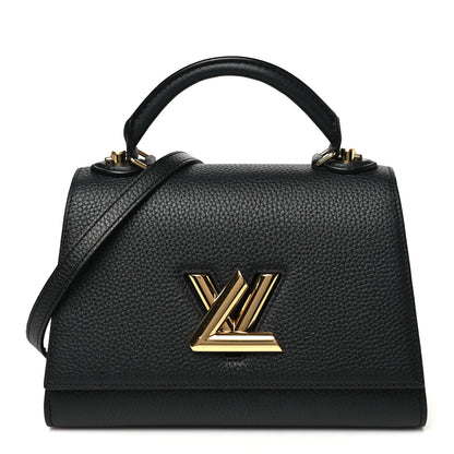 Louis Vuitton Taurillon Twist One Handle PM Black Black 1 of 9