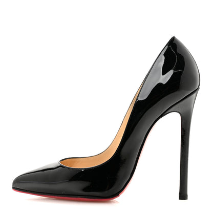 Christian Louboutin Patent So Kate 120 Pumps 37 Black 1 of 9