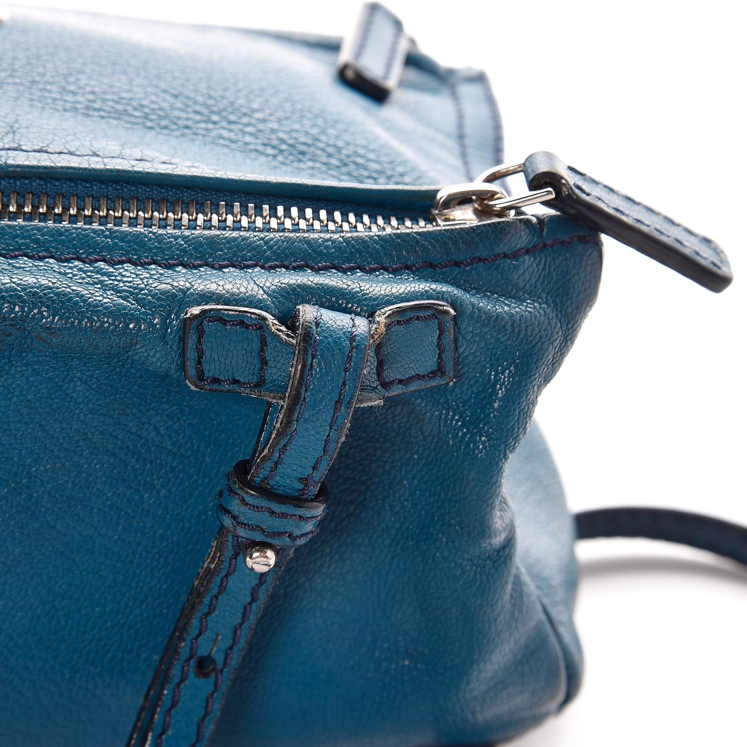 Givenchy Sugar Goatskin Mini Pandora Medium Blue 11 of 11