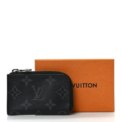 Louis Vuitton Monogram Eclipse Coin Purse 8 of 8
