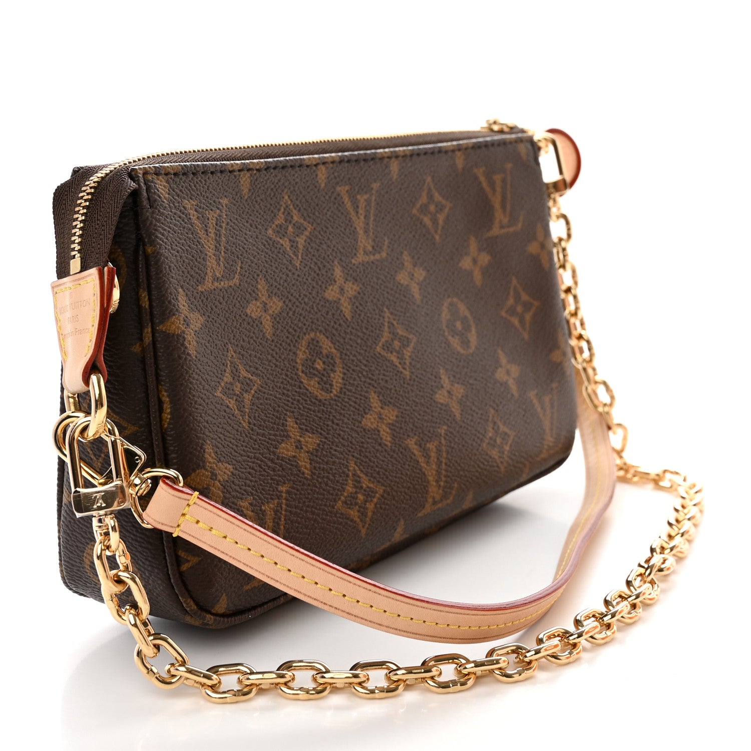 Louis Vuitton Monogram Chain Pochette Accessories 3 of 10