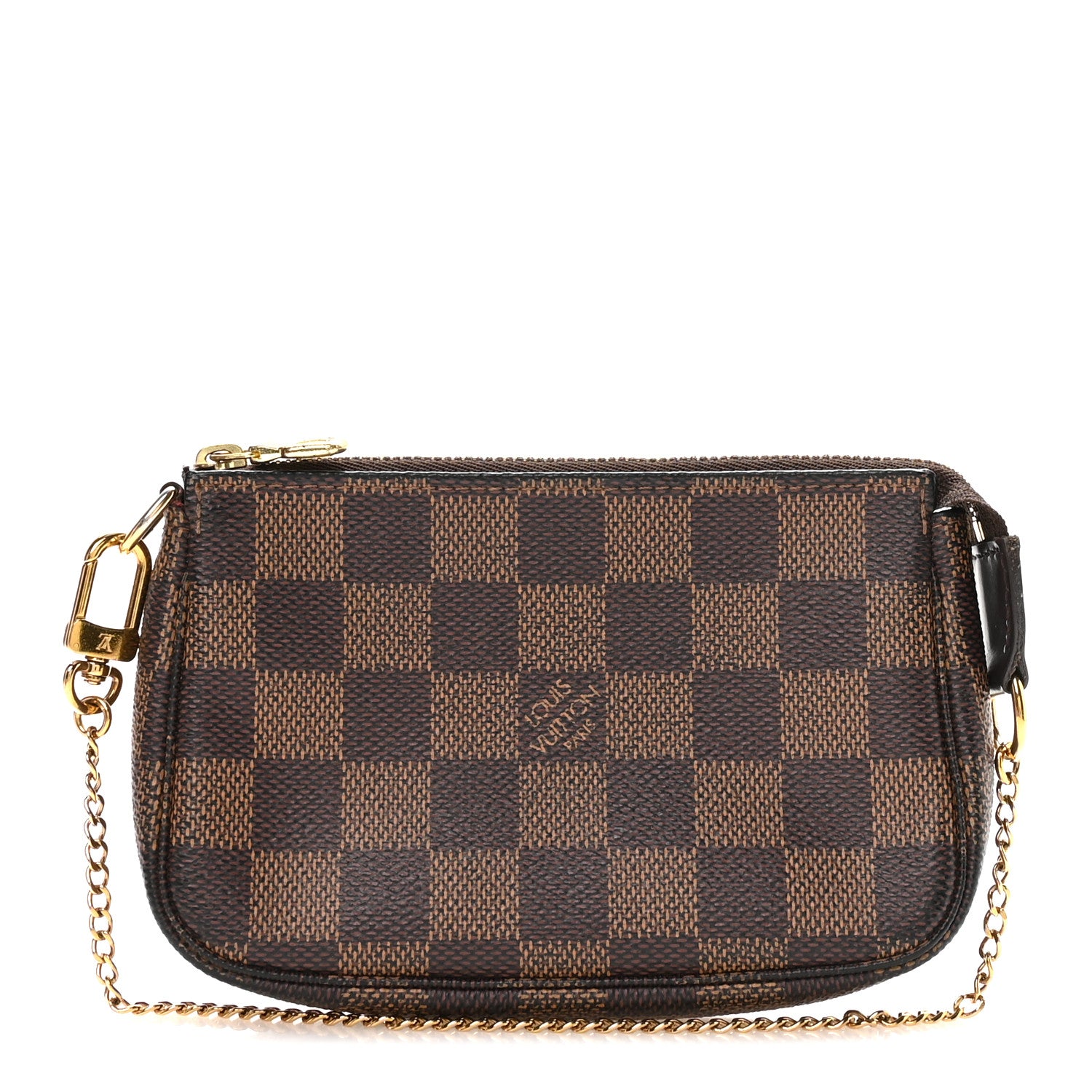 Louis Vuitton Damier Ebene Mini Pochette Accessories 1 of 8