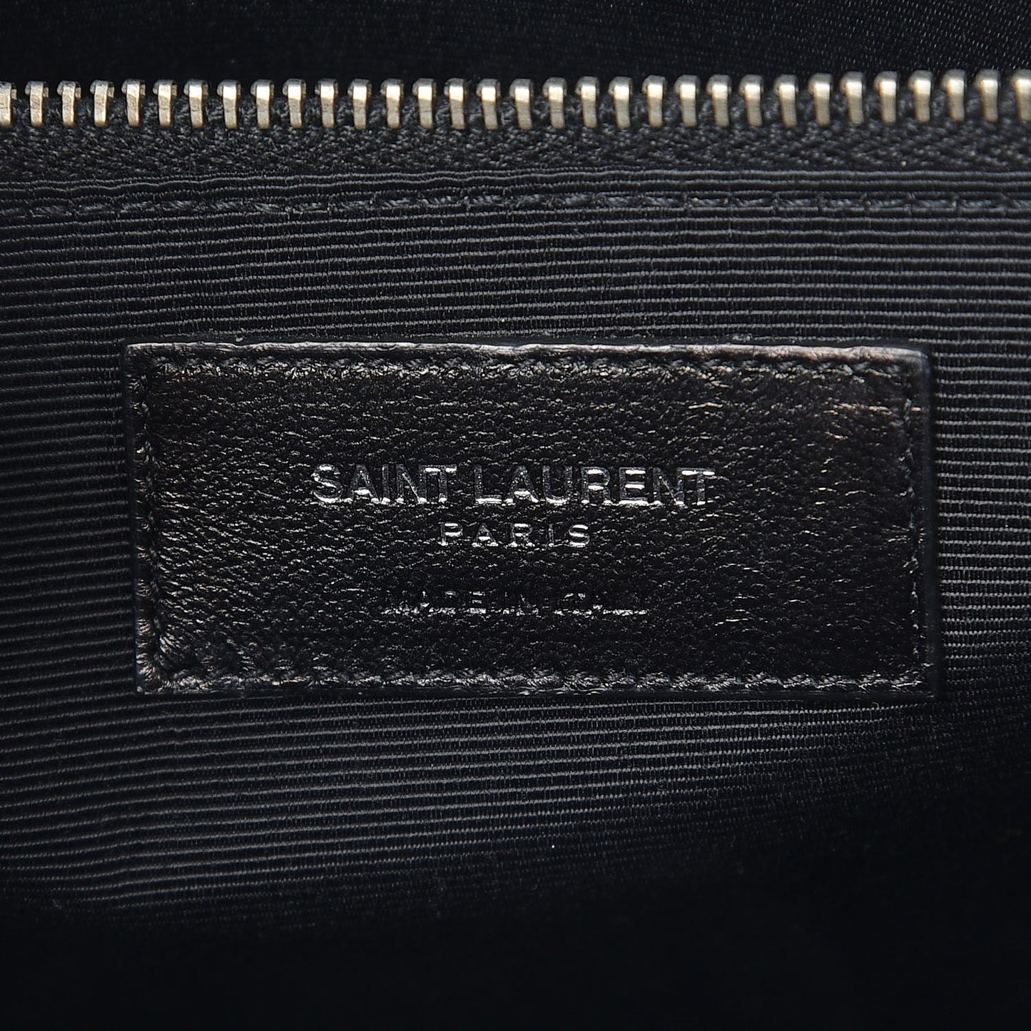 Grained Calfskin Small Sac De Jour Fog