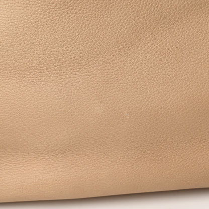 Prada Cervo Pleats Tote Beige 17 of 20