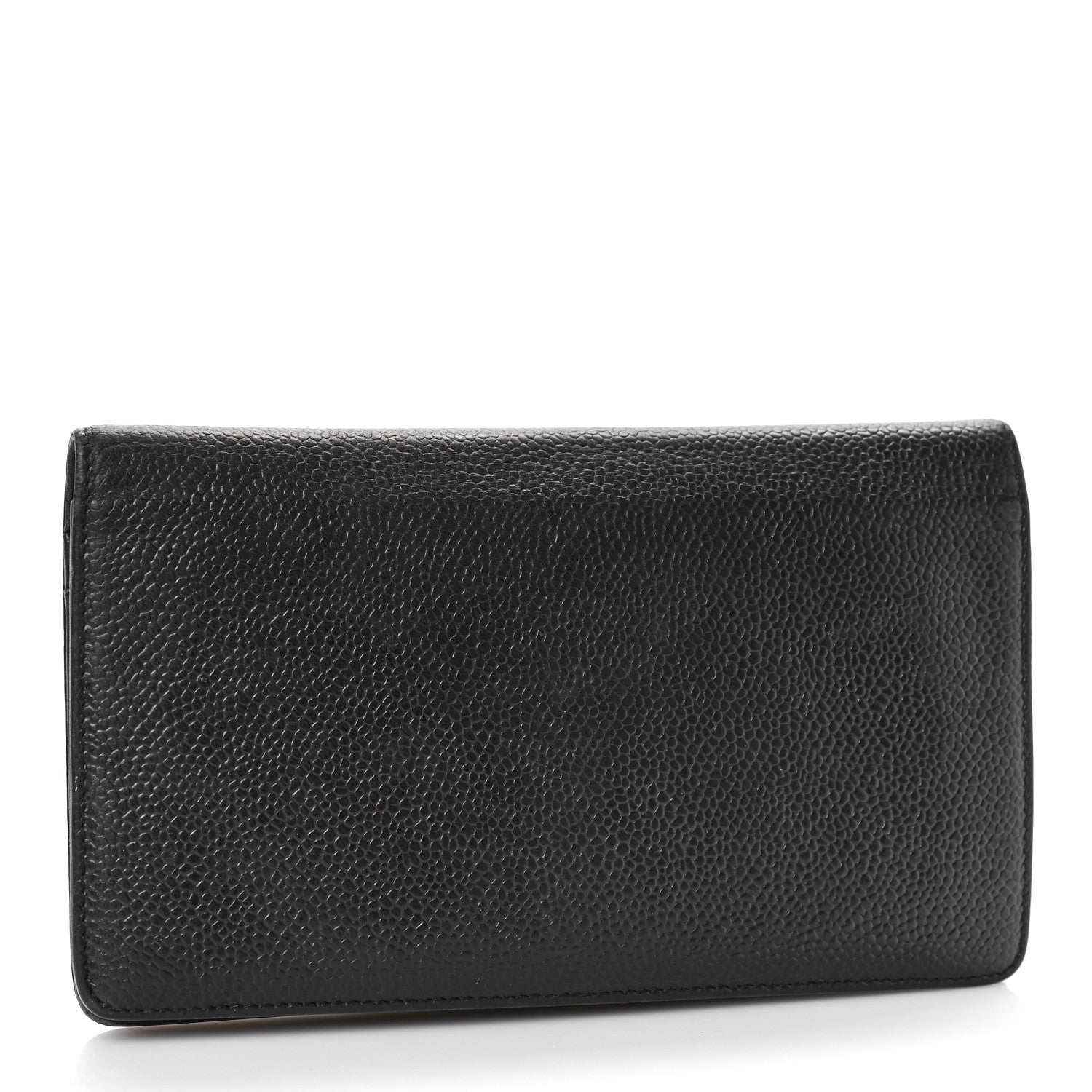Chanel Caviar Timeless CC Yen Wallet Black 3 of 10