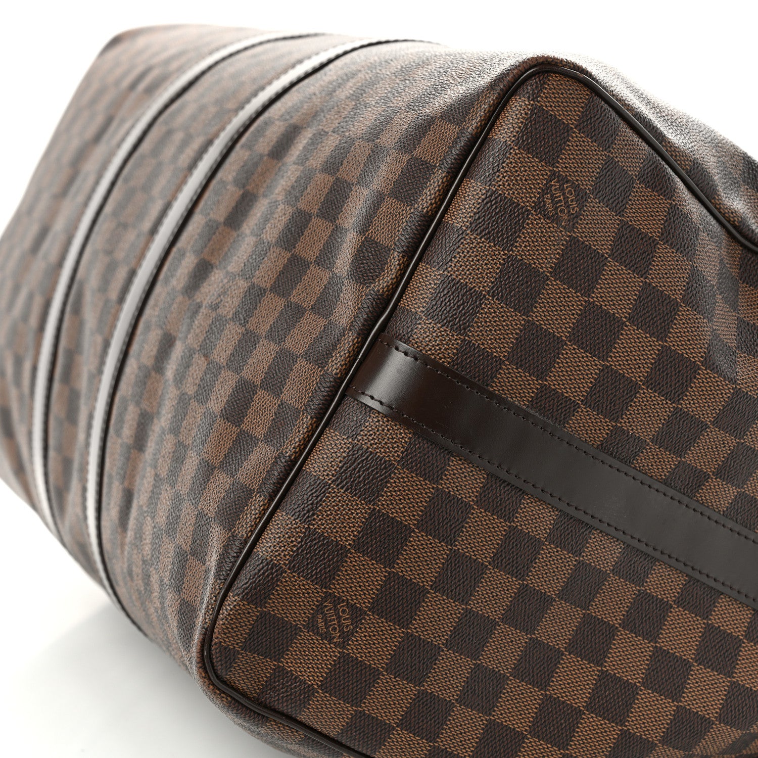 Louis Vuitton Damier Ebene Keepall Bandouliere 55 9 of 15