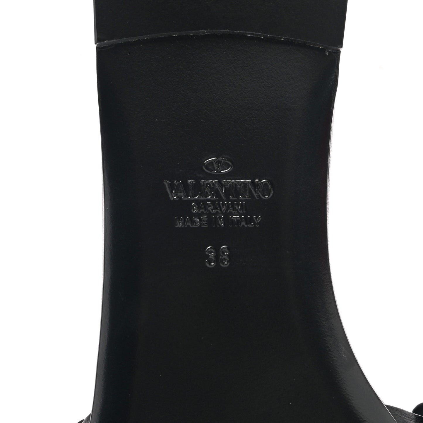 Nappa Atelier 03 Rose Edition Slide Sandals 38 Black