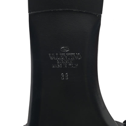 Valentino Garavani Nappa Atelier 03 Rose Edition Slide Sandals 38 Black 6 of 10