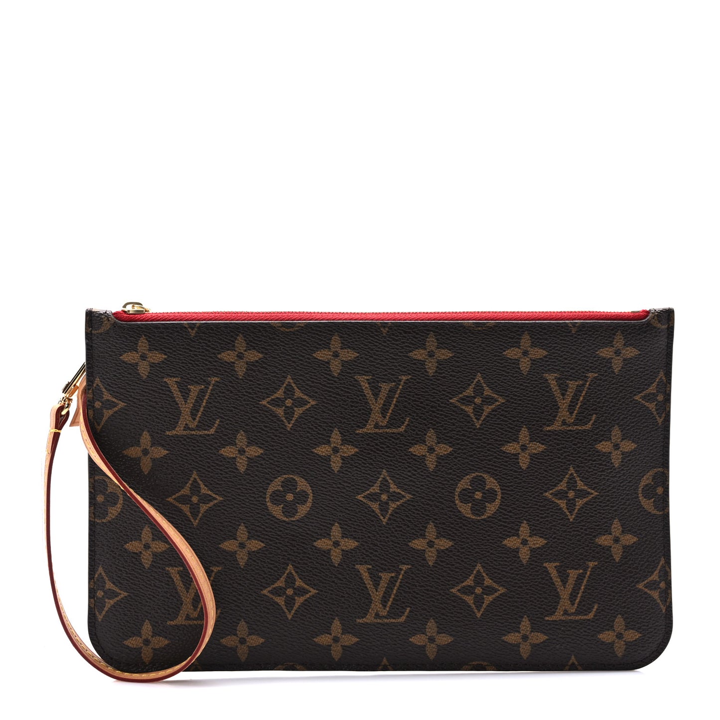 Monogram Neverfull MM GM Pochette Cherry