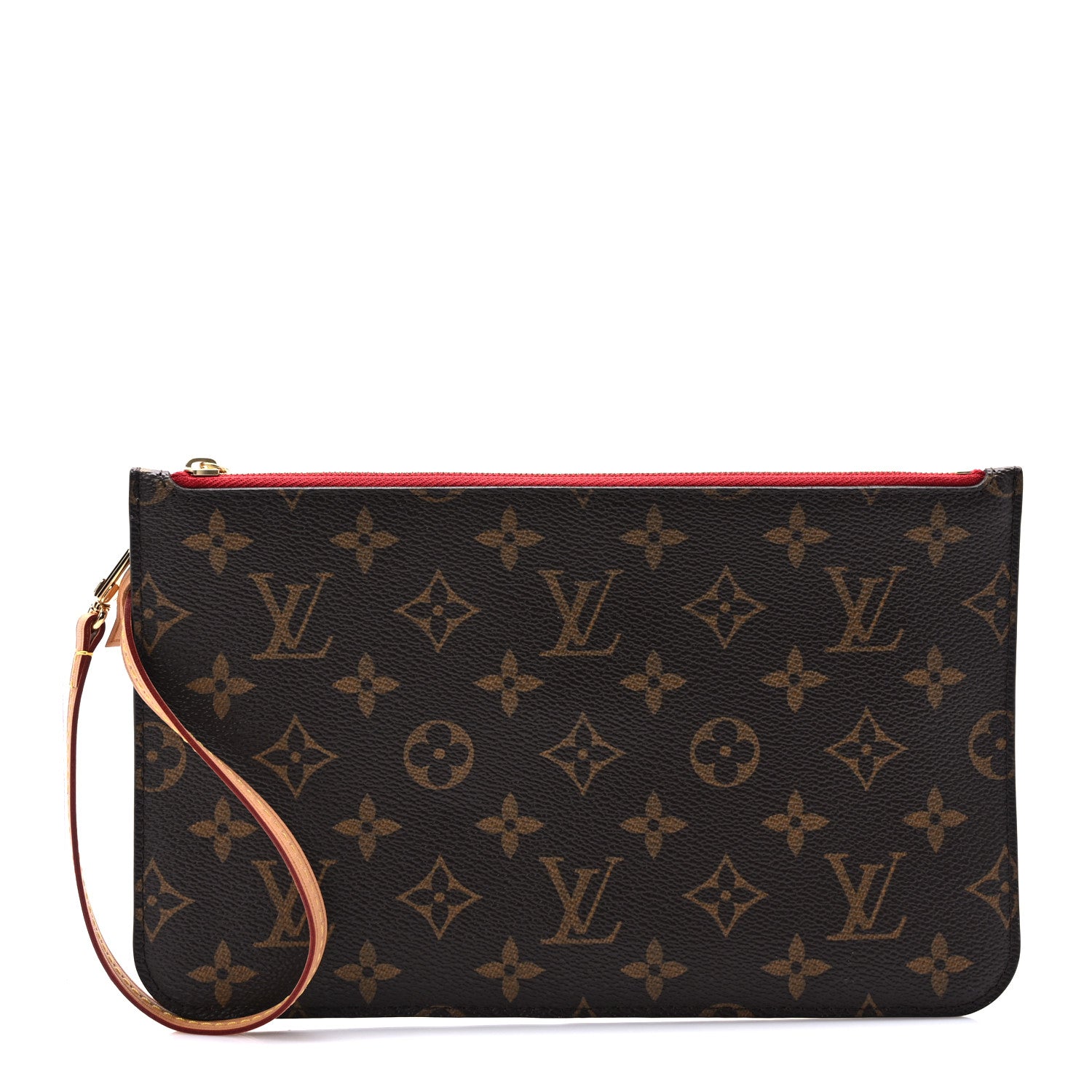 Louis Vuitton Monogram Neverfull MM GM Pochette Cherry 1 of 6