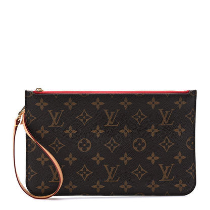 Louis Vuitton Monogram Neverfull MM GM Pochette Cherry 1 of 6