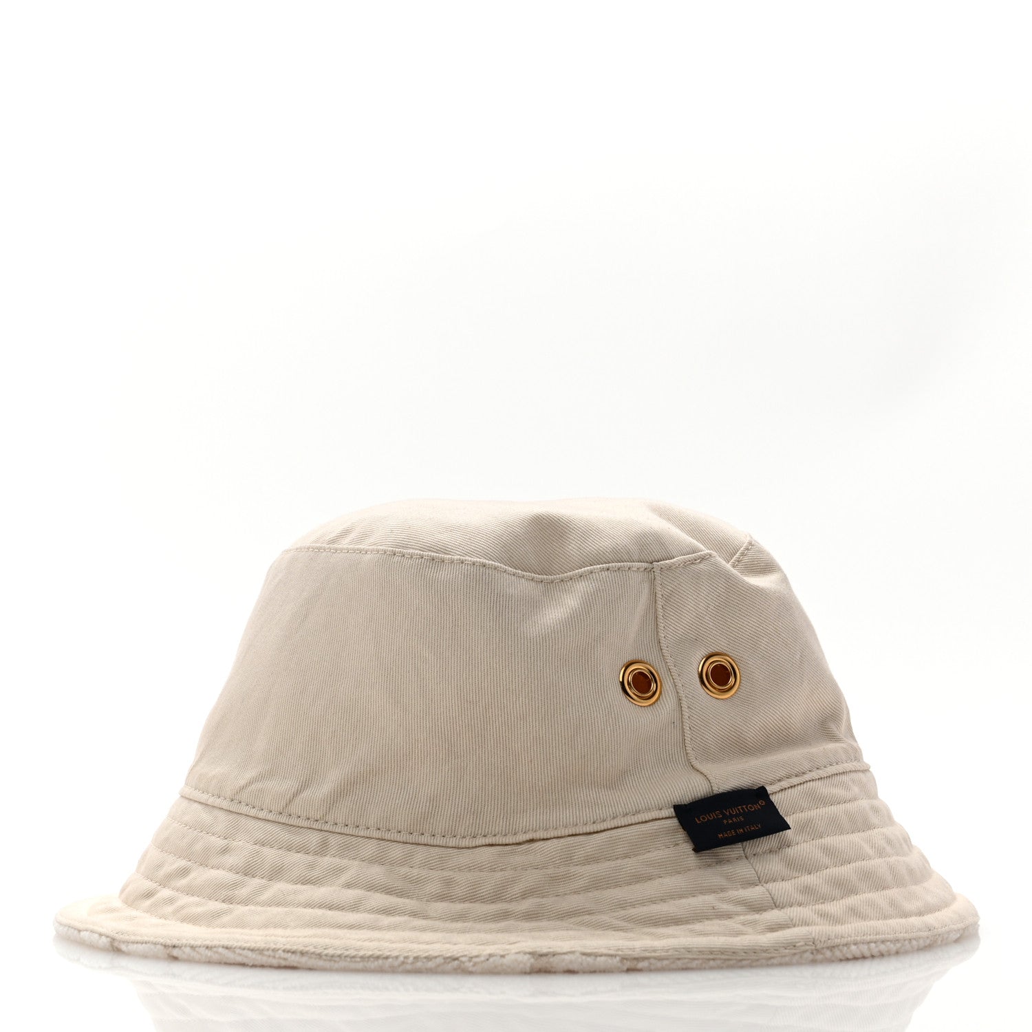 Louis Vuitton Cotton Jacquard Monogram LVacation Reversible Hat M White 8 of 16