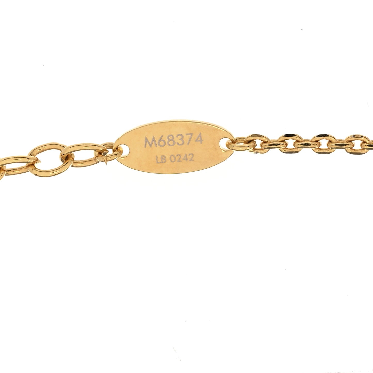 Metal Blooming Strass Necklace Gold