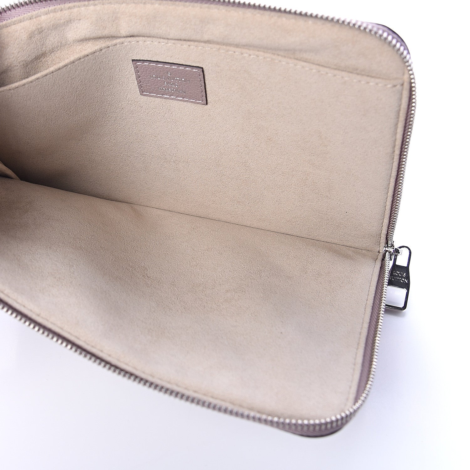Louis Vuitton Veau Cachemire Zip Pouch Galet 4 of 5