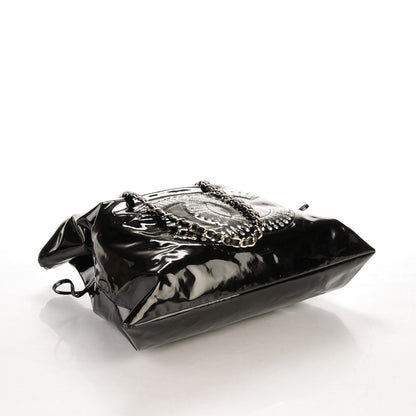 Chanel Patent Crystal Strass Bonbons Tote Black 4 of 7
