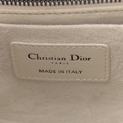 Christian Dior Calfskin Cannage Small The Lady 95.22 Ivory 6 of 12
