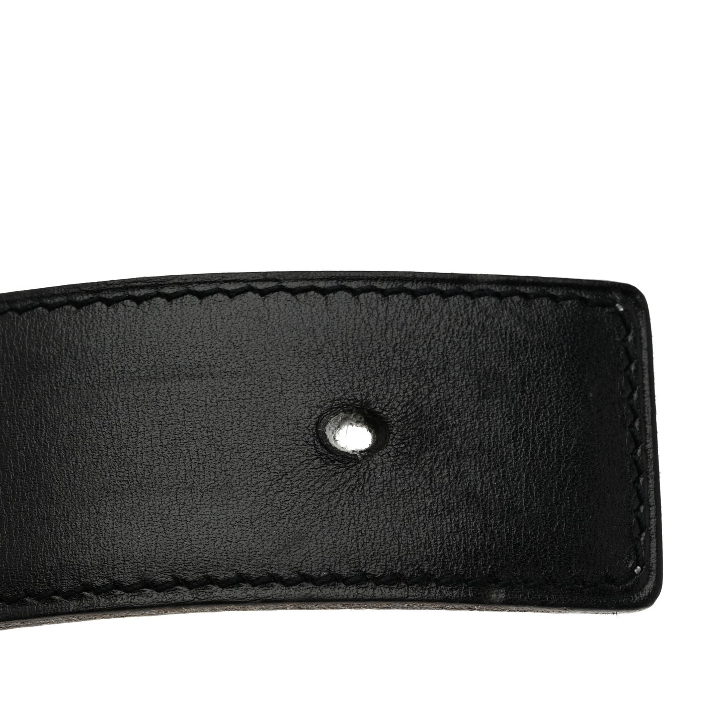 Box Togo Reversible 32mm Belt Strap 85 Black Gold