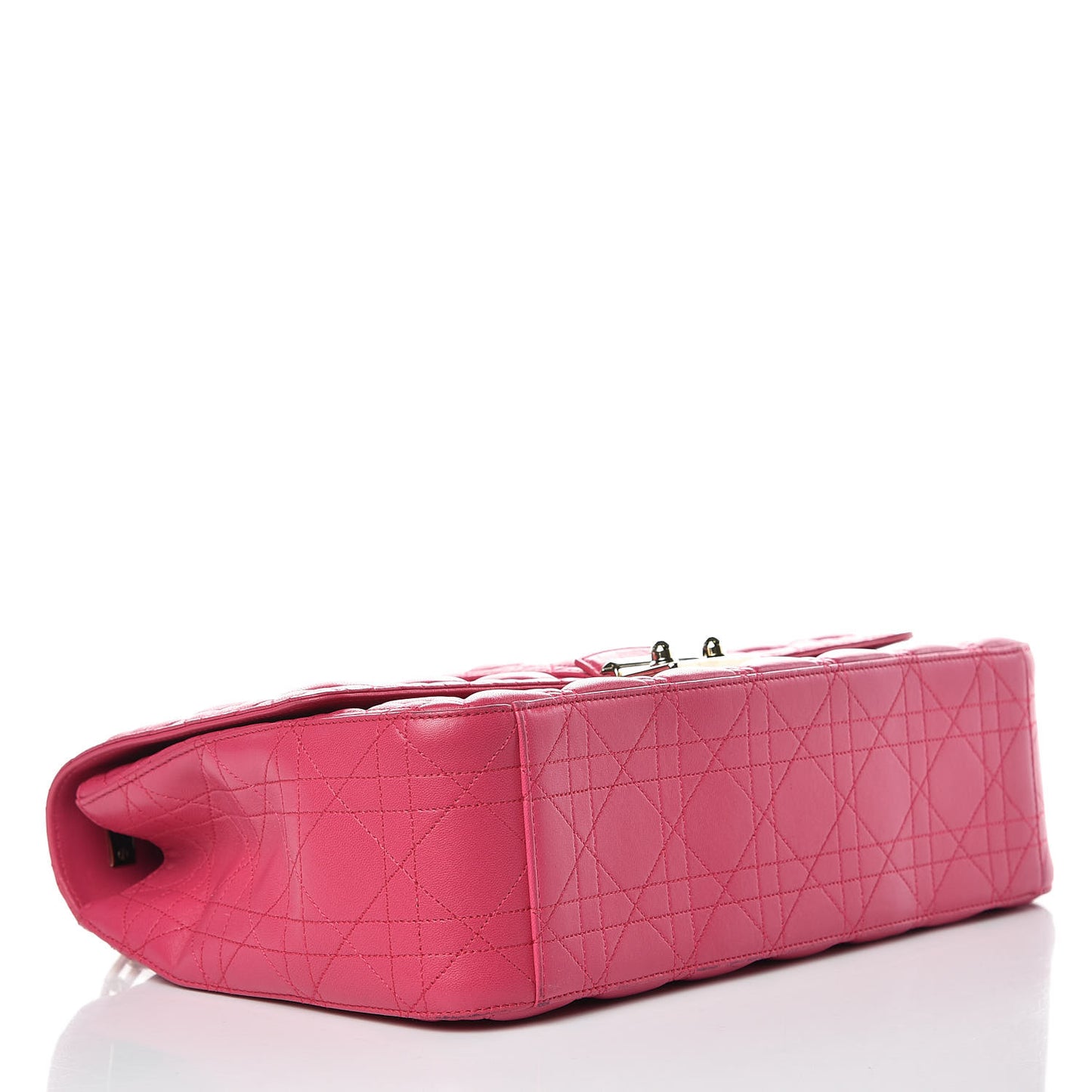 Lambskin Cannage Large Miss Dior Flap Pink