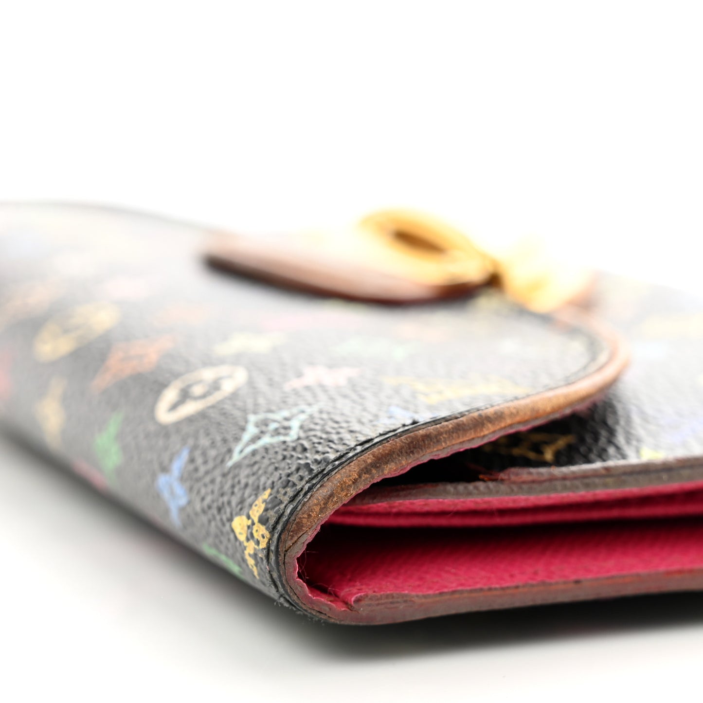 Monogram Multicolor Eugenie Wallet Black Grenade