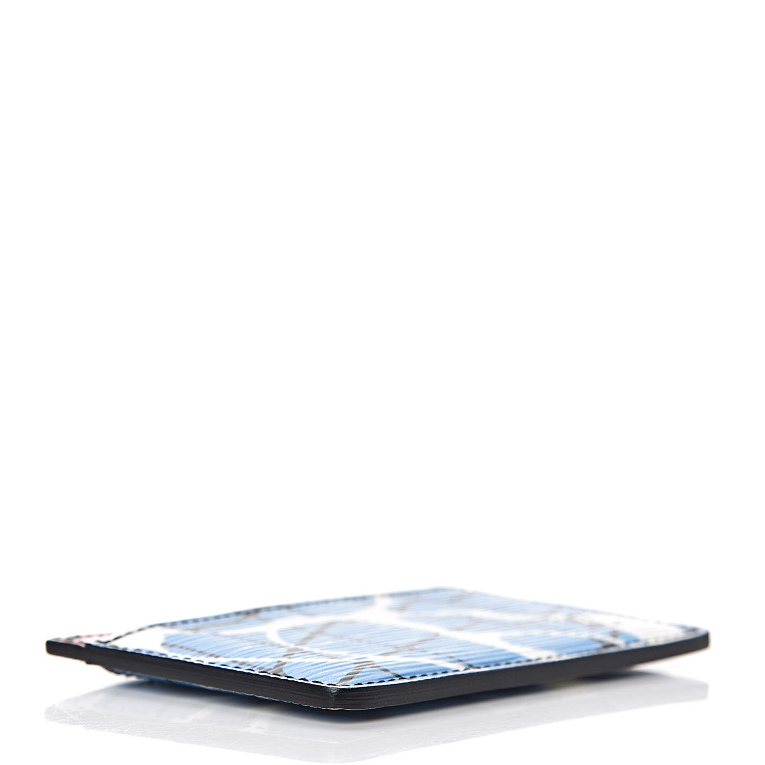 Louis Vuitton Epi Card Holder Aqua 4 of 7