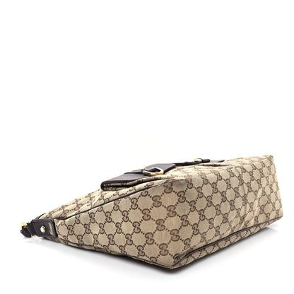 Gucci Monogram Pocket Hobo Brown 4 of 16