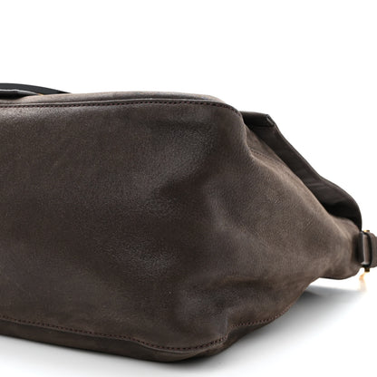 Fendi Vitello Savana Big Forever Mama Baguette Dark Brown 10 of 10