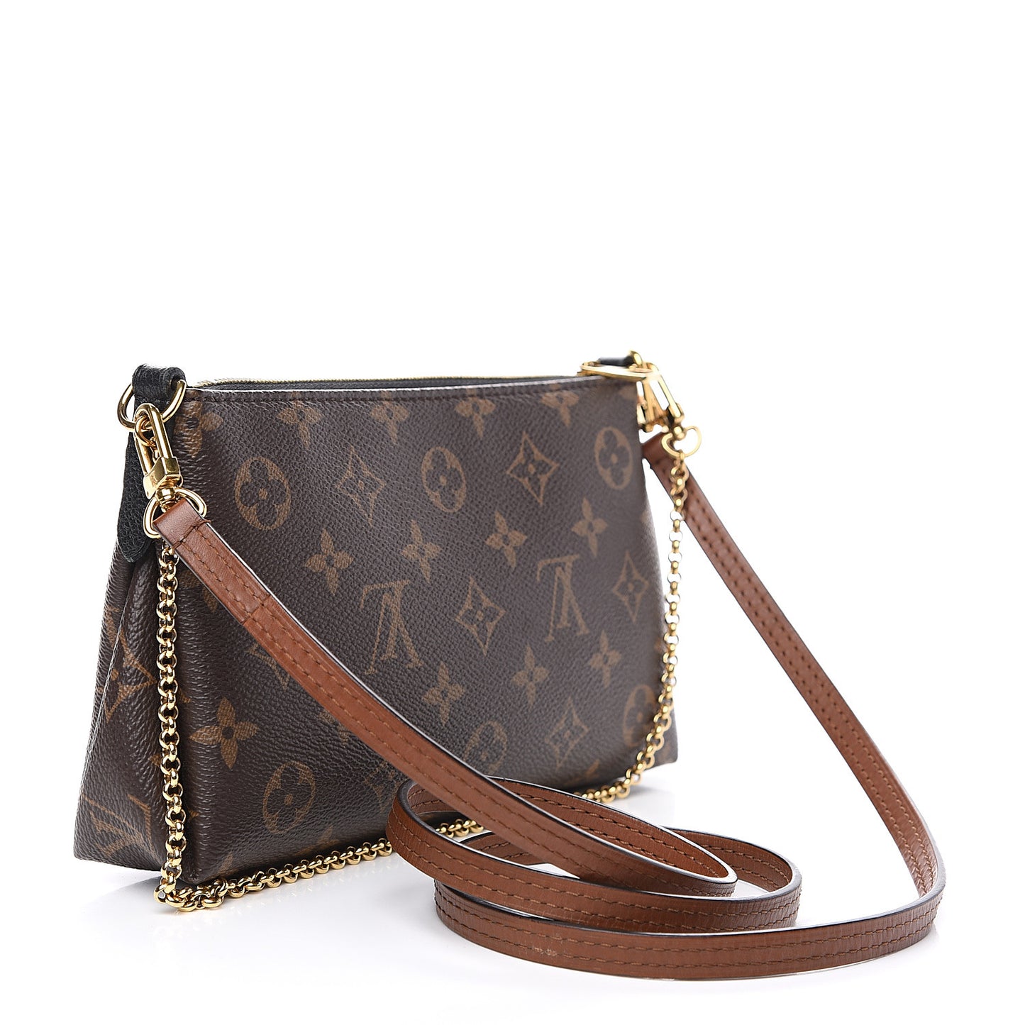 Monogram Pallas Clutch Black