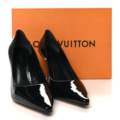 Louis Vuitton Patent Sparkle Pumps 38 Black 37.5 Black 9 of 9