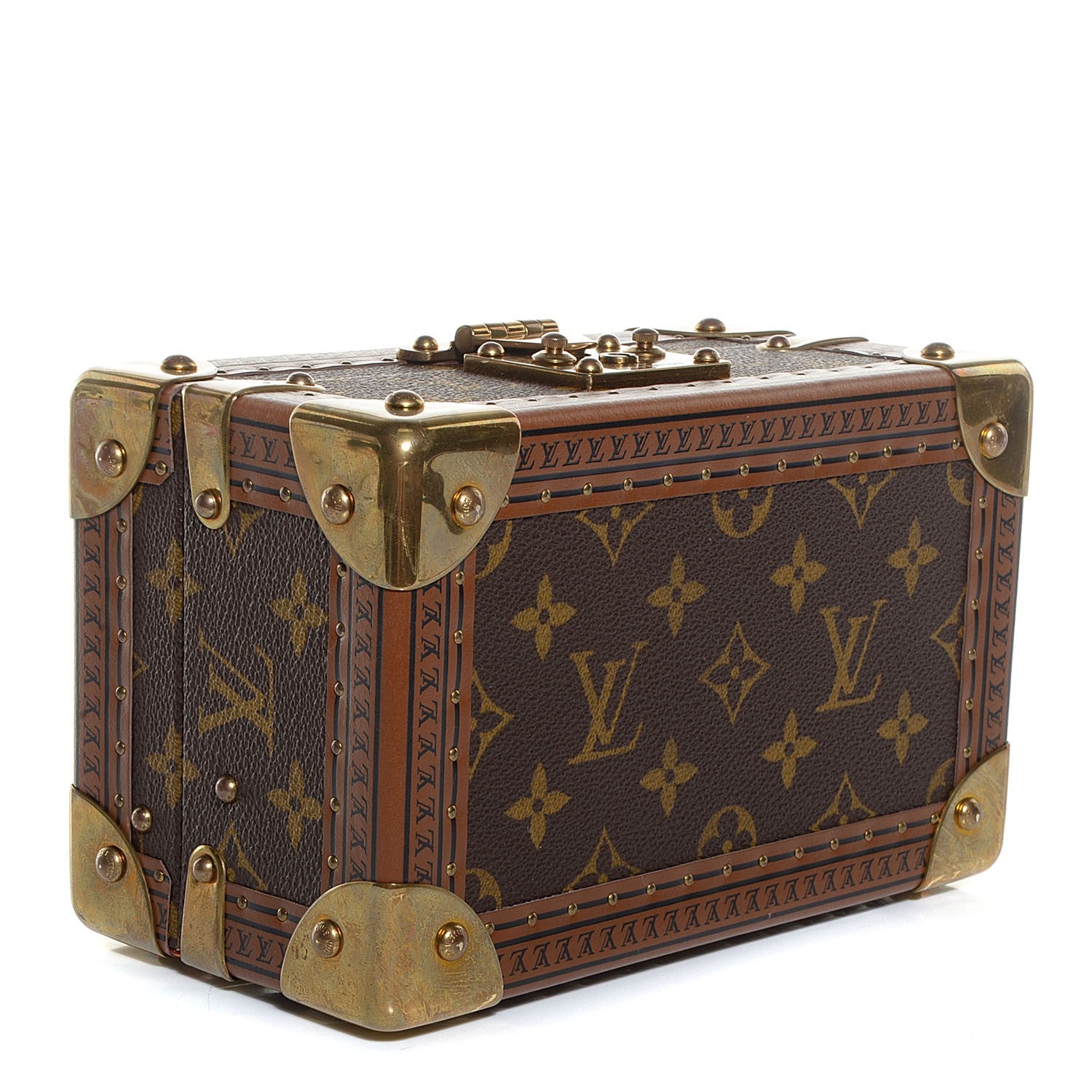 Louis Vuitton Monogram Coffret Tresor 20 4 of 7