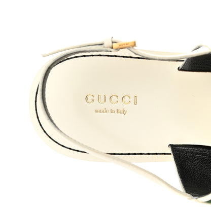 Gucci Nylon Web Lifford Jakarta Sandals 38 White 7 of 7