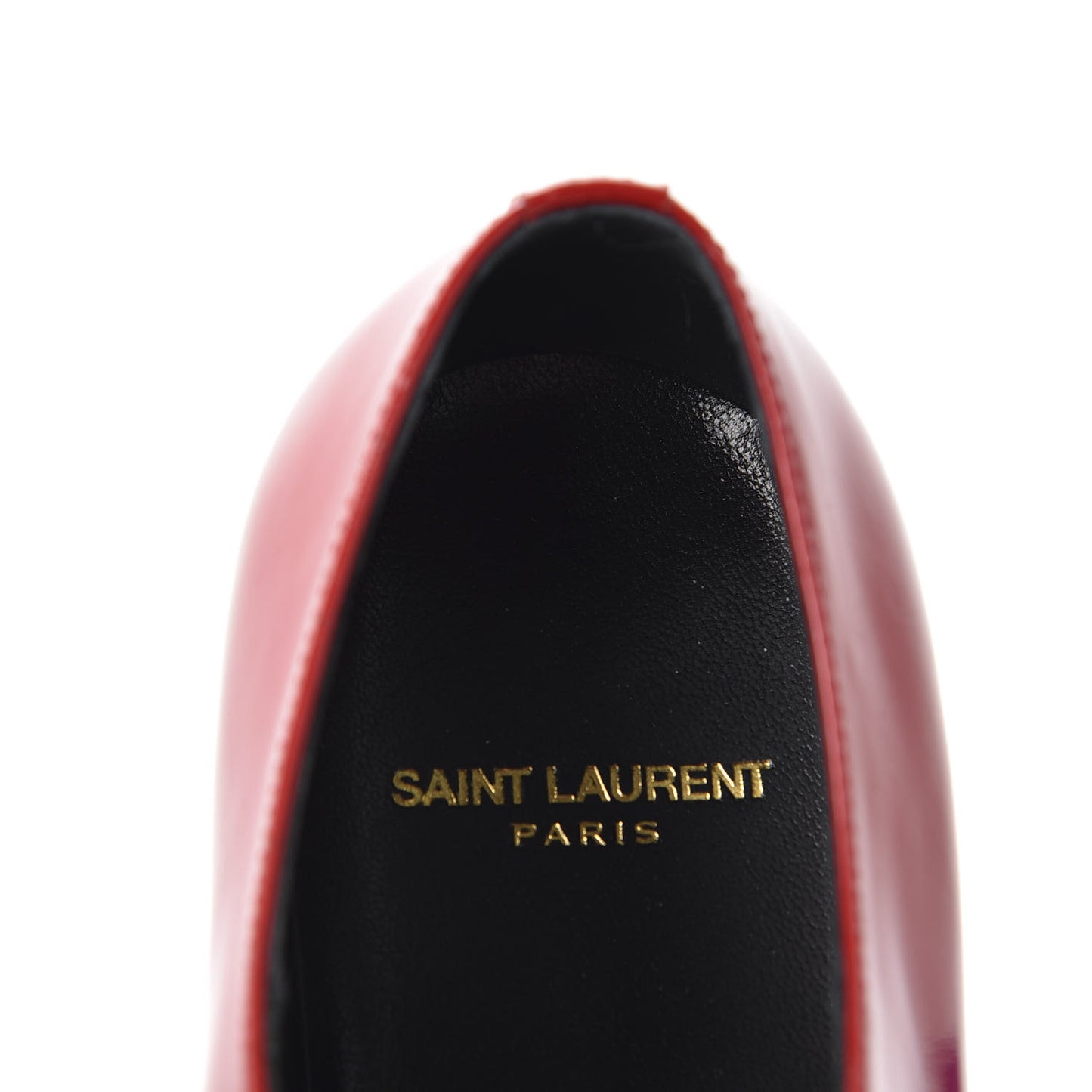 Patent Calfskin Mens Smoking 15 Derby Lace Up Shoes 41 Red