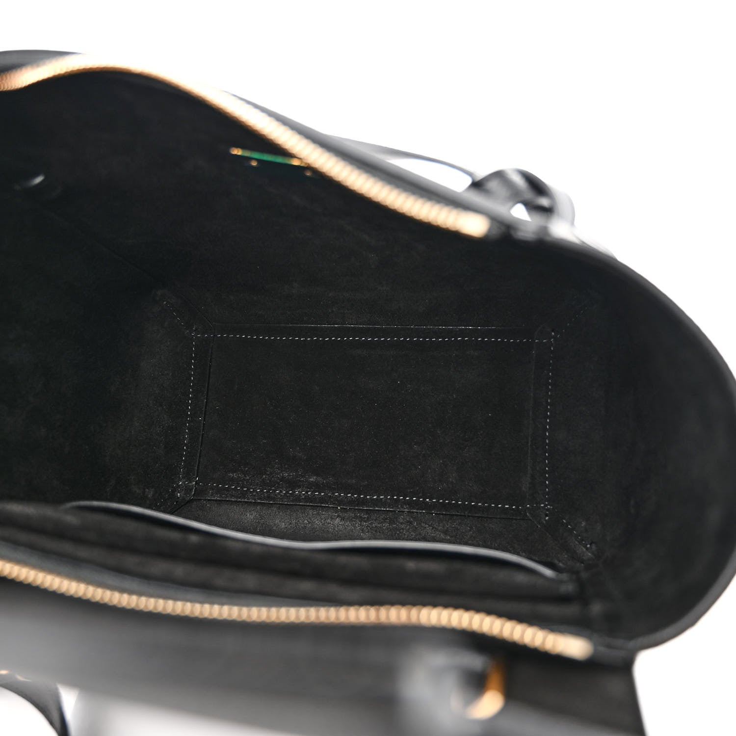 Celine Grained Calfskin Micro Belt Bag Black 5 of 11