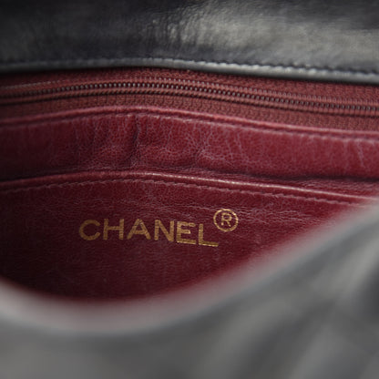 Chanel Lambskin Quilted Mini Square Flap Black 8 of 11
