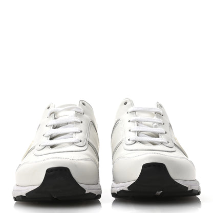 Gucci Calfskin Womens Interlocking G Sneakers 35 White 3 of 9