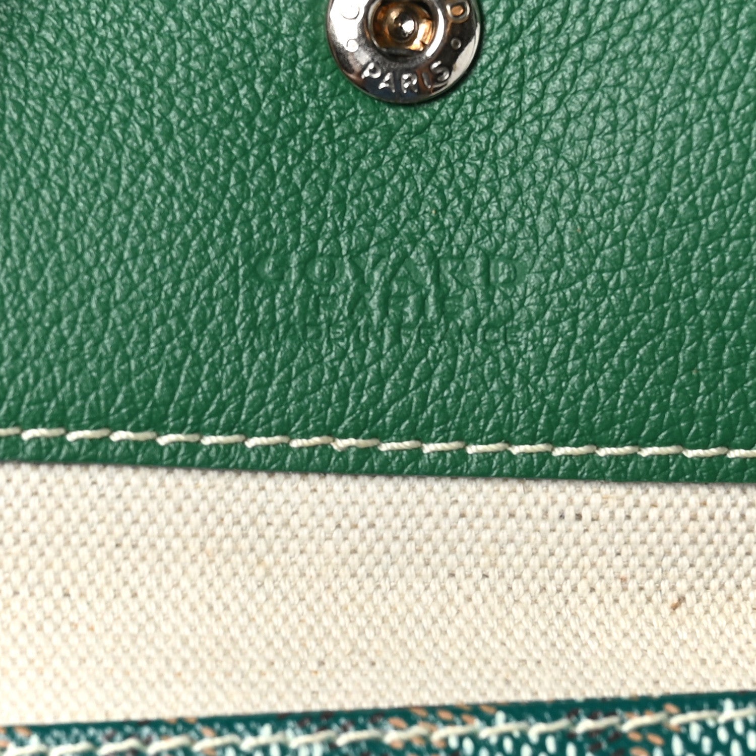 Goyard Goyardine Saint Louis PM Green 7 of 11