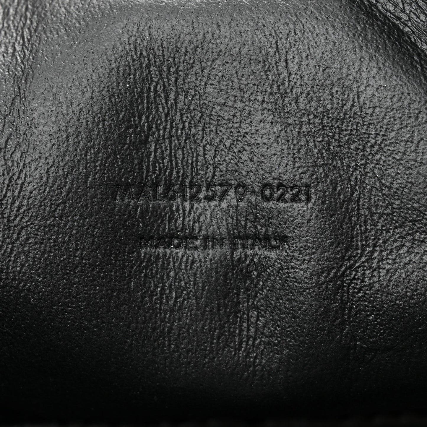 Grain De Poudre Matelasse Monogram Mini Lou Camera Bag Black