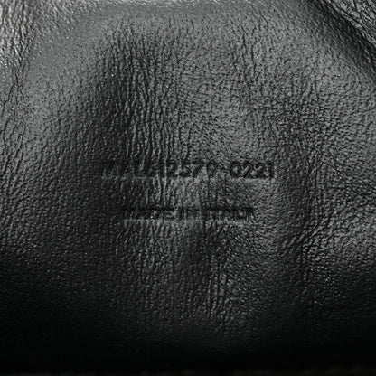 Saint Laurent Grain De Poudre Matelasse Monogram Mini Lou Camera Bag Black 7 of 11