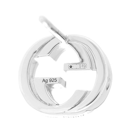 Gucci Sterling Silver Interlocking GG Stud Earrings 5 of 6