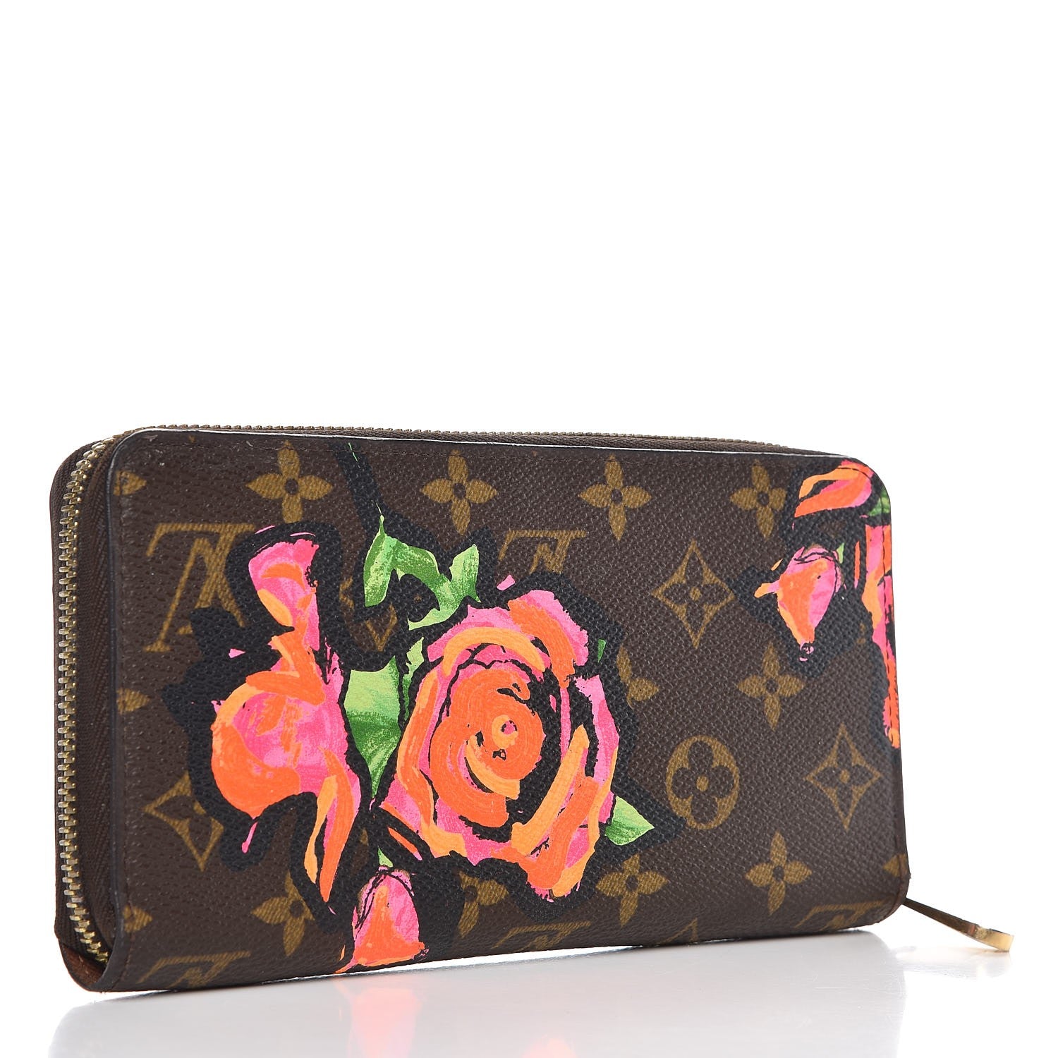 Louis Vuitton Monogram Roses Zippy Wallet 3 of 7