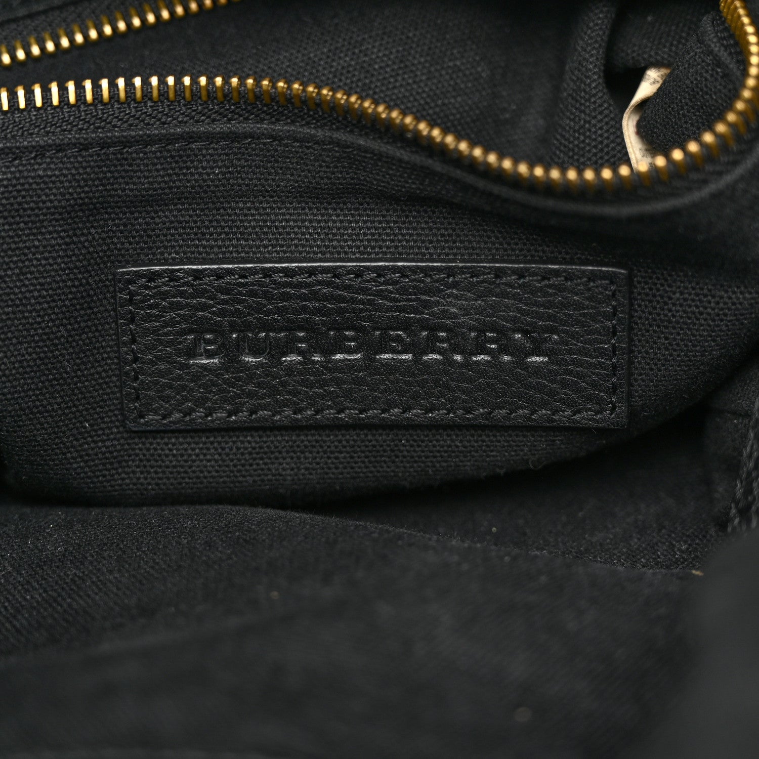 Burberry Canvas Check Armley Folding Messenger Black 6 of 12