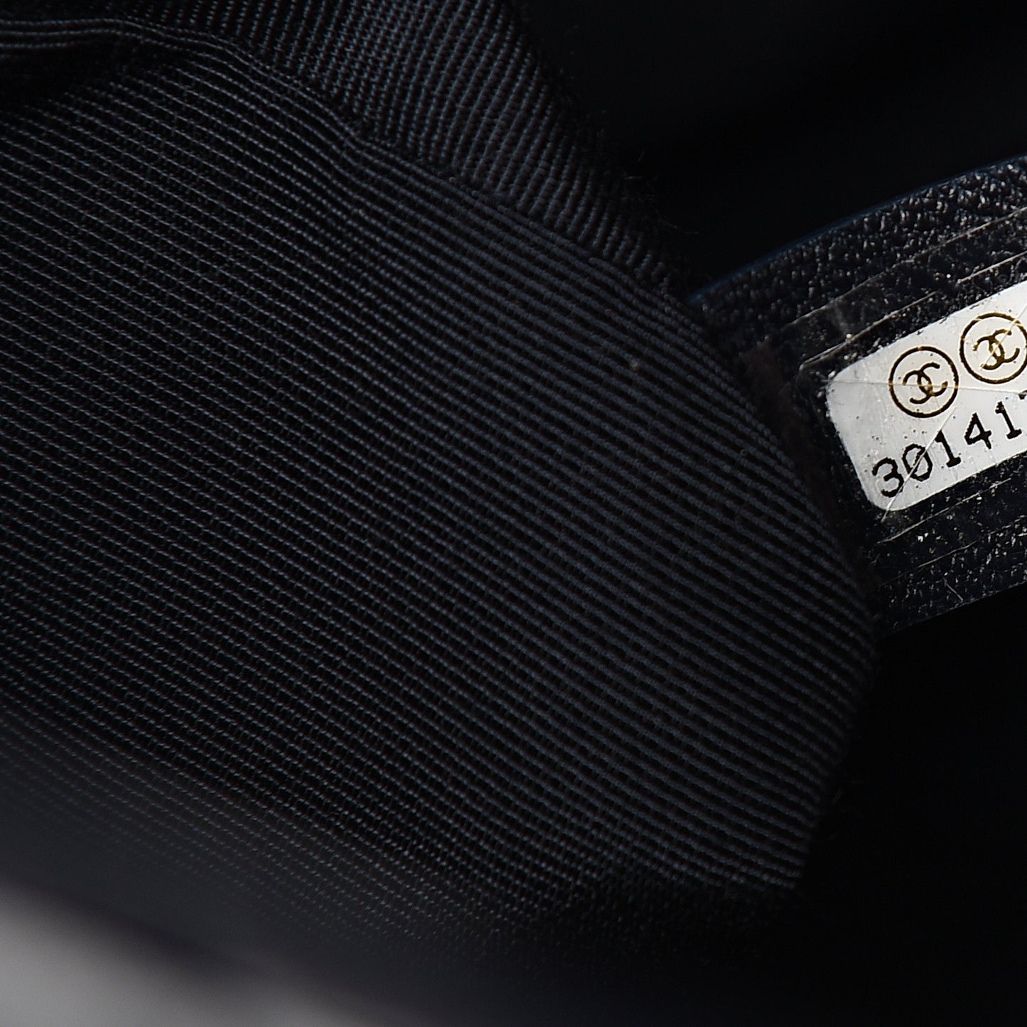 Shiny Goatskin Quilted Maxi 19 Flap Navy Blue